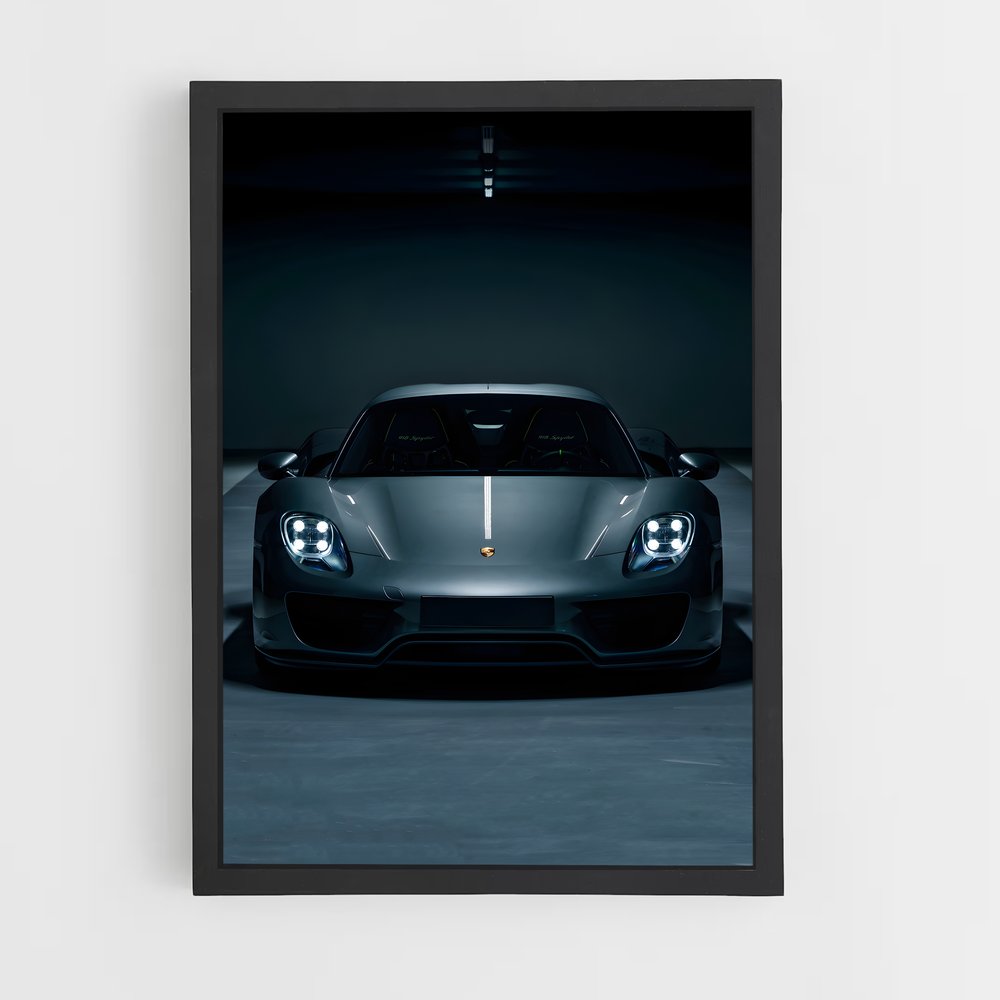 Poster 918 Spyder Scintillant – affiche Porsche (vue 2)